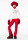 náhľad Dámske tričko Goldbergh Neko Long Sleeve Top Snow White
