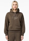 náhľad Dámska mikina Goldbergh Calm Hooded Sweater Army
