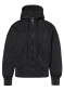 náhľad Dámska mikina Goldbergh Alura Hooded Full Zip Cardigan Black Lurex Melange