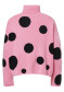 náhľad Goldbergh Dotto Sweater Dots Pink Cosmos