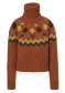 náhľad Dámsky sveter Goldbergh Hanashi Sweater Deep Mocha