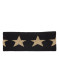 náhľad Dámska čelenka Goldbergh Cosmic Headband Black/Gold