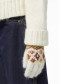 náhľad Dámske rukavice Goldbergh Moriko Gloves Snow White