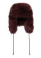 náhľad Dámska baranica Goldbergh Cher Fluffy Hat Vino Rosso