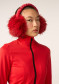 náhľad Dámske klapky Goldbergh Fluffy Earwarmers Flame