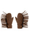 náhľad Dámske rukavice Goldbergh Furanji Mittens Deep Mocha