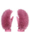 náhľad Dámske rukavice Goldbergh Hill Mittens Pink Cosmos