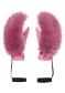 náhľad Dámske rukavice Goldbergh Hill Mittens Pink Cosmos