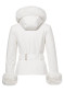 náhľad Dámska bunda Goldbergh Prezioso Ski Jacket Faux Border Snow White