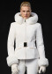 náhľad Dámska bunda Goldbergh Prezioso Ski Jacket Faux Border Snow White