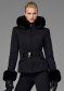 náhľad Dámska bunda Goldbergh Prezioso Ski Jacket Faux Border Black