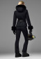 náhľad Dámska bunda Goldbergh Prezioso Ski Jacket Faux Border Black