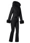 náhľad Dámska kombinéza Goldbergh Vita Ski Suit Faux Border Black