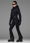 náhľad Dámska kombinéza Goldbergh Vita Ski Suit Faux Border Black