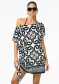náhľad Dámske šaty na plavky Goldbergh Rosetta dress Black/White