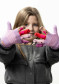 náhľad Barts Puppet Gloves lilac