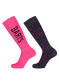 náhľad Barts Basic Skisock 2 Pack Print fuchsia