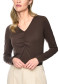 náhľad Dámske tričko Marc Cain BC 48.48 J17 t-shirt Seal Brown 697