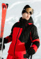 náhľad Pánska lyžiarska bunda Spyder Leader Jacket Spyder Red
