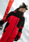 náhľad Pánska lyžiarska bunda Spyder Leader Jacket Spyder Red