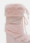náhľad Detské topánky Moon Boot Icon Faux Fur JR J042 Dusty Pink