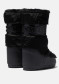 náhľad Detská obuv Moon Boot Icon Faux Fur JR N001 Black