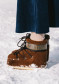 náhľad Dámske topánky Moon Boot Icon Low Fleece M004 Brown