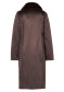 náhľad Dámsky kabát Beaumont Coby Coat Dark Chocola