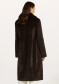 náhľad Dámsky kabát Beaumont Coby Coat Dark Chocola