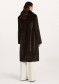 náhľad Dámsky kabát Beaumont Coby Coat Dark Chocola