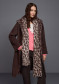 náhľad Dámsky šál Marc Cain BS B4.22 Z35 Scarf 697 Seal Brown