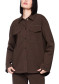 náhľad Dámska bunda Marc Cain BS 31.20 J09 Jacket 697 Seal Brown