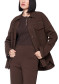 náhľad Dámska bunda Marc Cain BS 31.20 J09 Jacket 697 Seal Brown