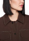 náhľad Dámska bunda Marc Cain BS 31.20 J09 Jacket 697 Seal Brown