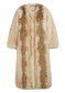náhľad Dámsky kabát APPARIS Solange Fox Maxi Coat Beige Multi