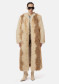 náhľad Dámsky kabát APPARIS Solange Fox Maxi Coat Beige Multi