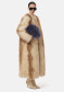 náhľad Dámsky kabát APPARIS Solange Fox Maxi Coat Beige Multi