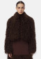 náhľad APPARIS Ginette Mongolian Jacket Deep Brown