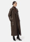 náhľad APPARIS Lana Sans Leather Trench Coat Deep Brown