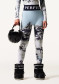 náhľad Dámske legíny Perfect Moment Jacquard Base Layer Pant 2241 Landscape/Blue