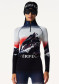 náhľad Perfect Moment 1/4 Zip Jacquard Baselayer Top 2426 Dusk Mountain