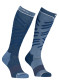 náhľad Ortovox Ski Tour Long Socks Men'S Blue Nunatak