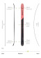 náhľad Dynafit Blacklight 88 Fi 70 Ski Fluo Coral