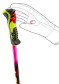 náhľad Leki WCR Evo Lite SL TR, neonpink-neonorange-neonyellow