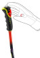 náhľad Leki WCR Evo Lite GS TR, bright red-violet-neonyellow