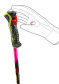 náhľad Leki WCR Pro Lite SL TR, neonpink-neonorange-neonyellow