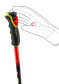 náhľad Leki WCR Pro Lite GS TR, bright red-violet-neonyellow