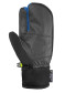 náhľad Detské lyžiarske rukavice Reusch Leo R-TEX XT Junior Lobster 7623 Black Melange/Safety Yellow/Brilliant Blue