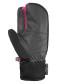 náhľad Detské lyžiarske rukavice Reusch Leo R-TEX XT Junior Lobster 7771 Black/Black Melange/Pink Glo