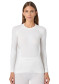náhľad UYN W Cashmere Biotech UW Shirt Lg_Sl. Off White W148